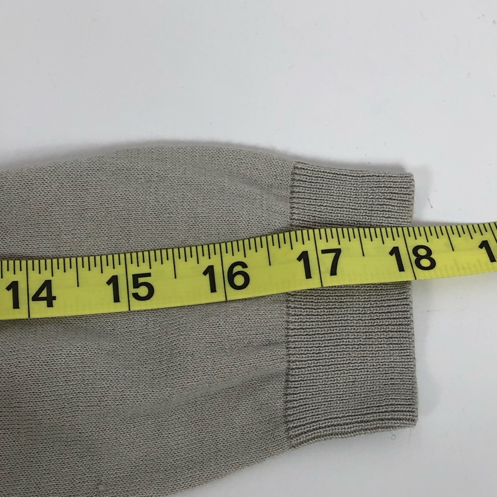 Halogen Beige Geometric Sequin Button Cardigan Xs - image 8